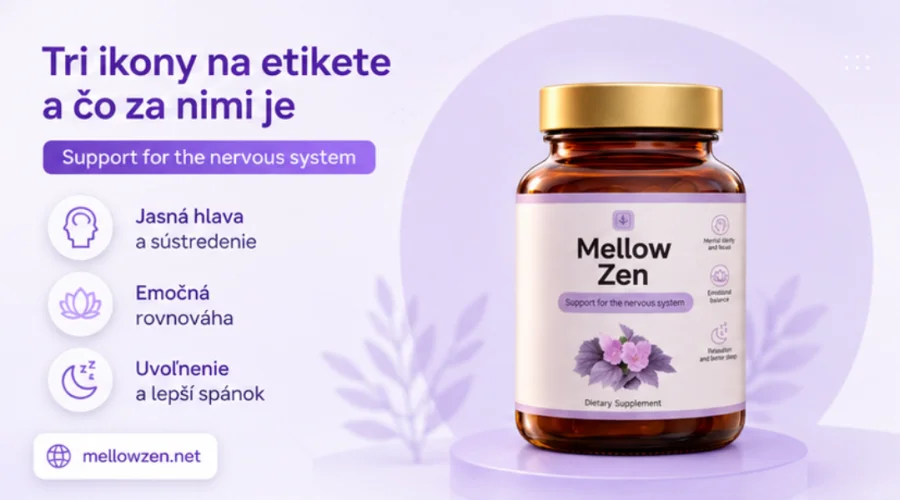 Mellow Zen — kapsle jako denní podpora nervové soustavy