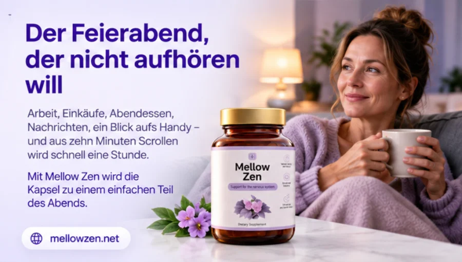 Mellow Zen — kapsle jako denní podpora nervové soustavy