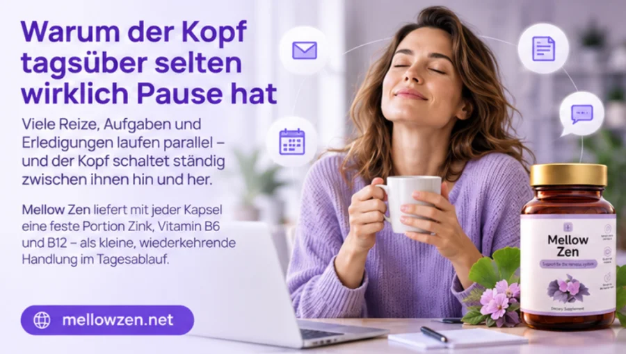 Mellow Zen — kapsle jako denní podpora nervové soustavy