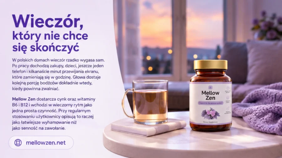 Mellow Zen — kapsle jako denní podpora nervové soustavy
