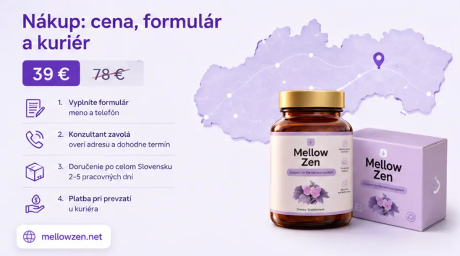 Mellow Zen — kapsle pro dospělé, kteří chtějí podpořit soustředění a klidnější večer